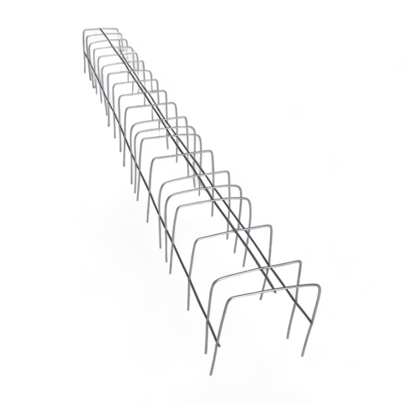 REFUERZO MALLA EN "U" DE 070 (Ø 2.5 MM)